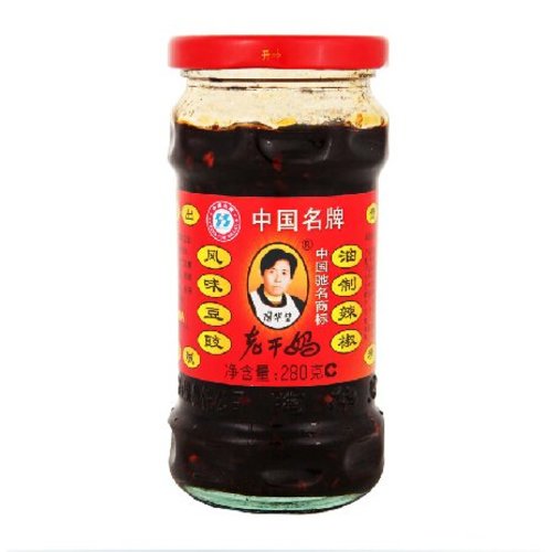 Lao Gan Ma Lao Gan Ma Fermentierte Sojabohnen in Chiliöl, 280g