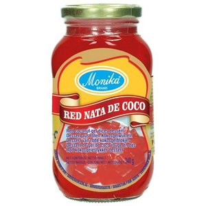 Monika Rotes Nata De Coco, 340g