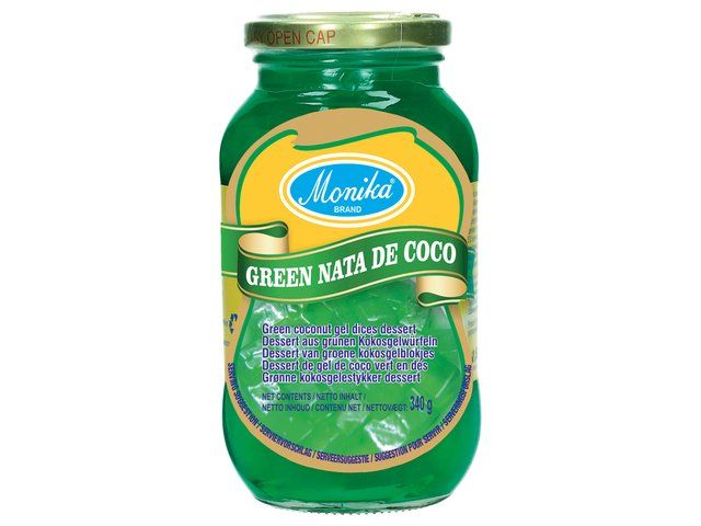 Monika Green Nata De Coco, 340g Monika Green Nata De Coco, 340g