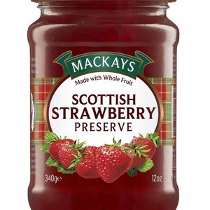 Mackays Scottish Strawberry Preserve, 340g