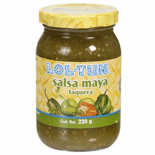 Lol Tun Lol Tun Salsa Maya Verde, 220g