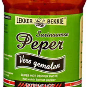 Lekker Bekkie Lekker Bekkie Frisch gemahlener surinamischer Pfeffer, 290ml