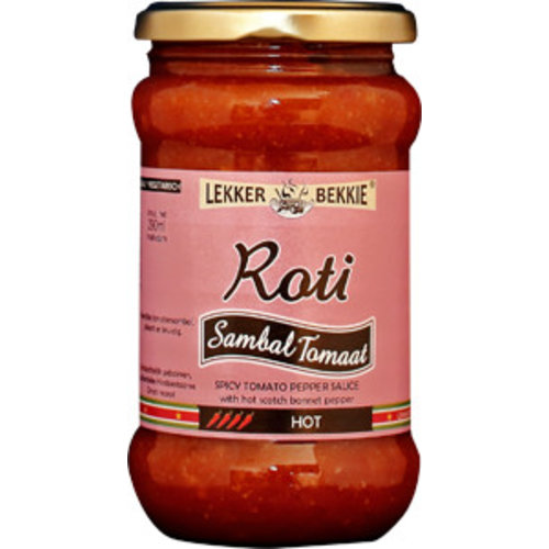 Lekker Bekkie Lekker Bekkie Roti Sambal Tomaat, 290ml