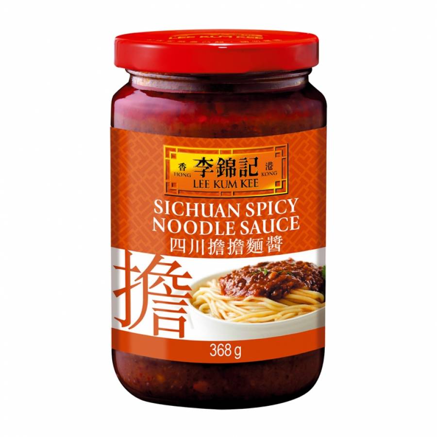 Lee Kum Kee Sichuan Scharfe Nudelsauce, 368g Lee Kum Kee Sichuan Scharfe Nudelsauce, 368g