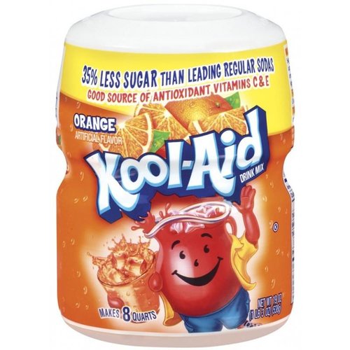 Kool Aid Kool Aid Orange, 539g THT: 24/1/23 Kool Aid Kool Aid Orange, 539g THT: 24/1/23