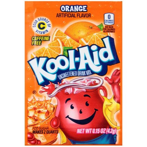 Kool Aid Kool Aid Orange, 4.2g THT 06-06-23 Kool Aid Kool Aid Orange, 4.2g THT 06-06-23