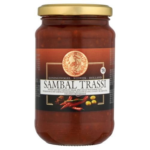 Koningsvogel Koningsvogel Sambal Trassi, 375g