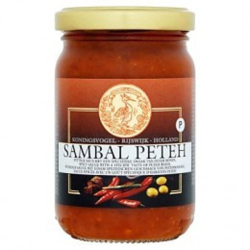 Koningsvogel Koningsvogel Sambal Peteh, 375g