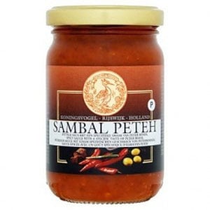 Koningsvogel Sambal Peteh, 180g