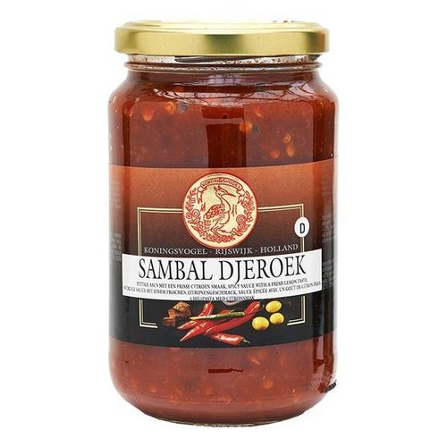 Koningsvogel Sambal Djeroek, 375g