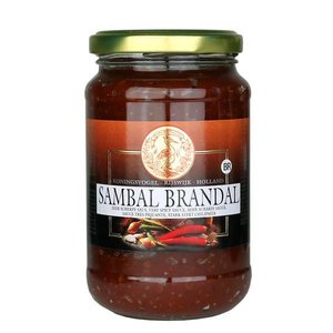 Koningsvogel Koningsvogel Sambal Brandal, 375g