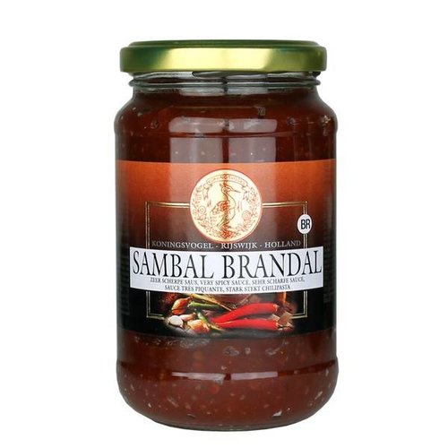 Koningsvogel Sambal Brandal, 375g