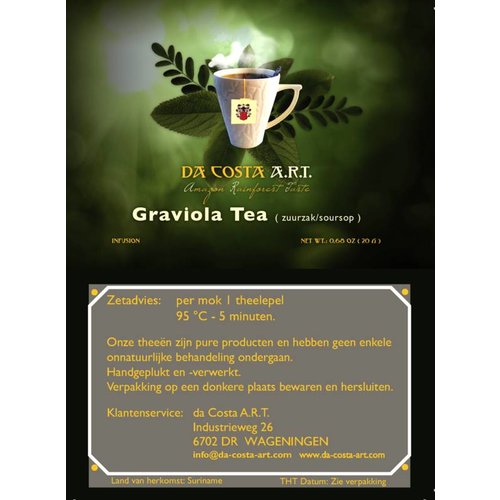 Graviola Tea (zuurzak/soursop), 25g