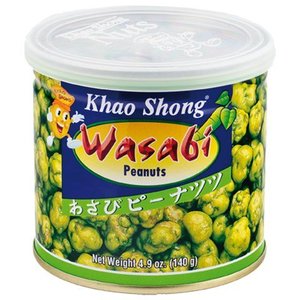 Khao Shong Wasabi Peanuts, 140g