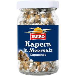 Ibero Kapern in Meersalz, 75g