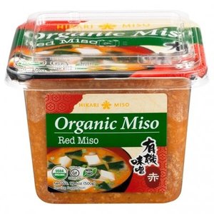 Hikari Hikari Biologische Rode Miso Pasta, 500g