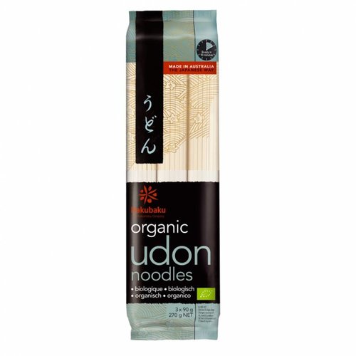 Hakubaku Hakubaku Organic Udon Noodles, 270g