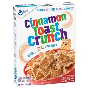 General Mills Cinnamon Toast Crunch, 340g THT 23-12-22