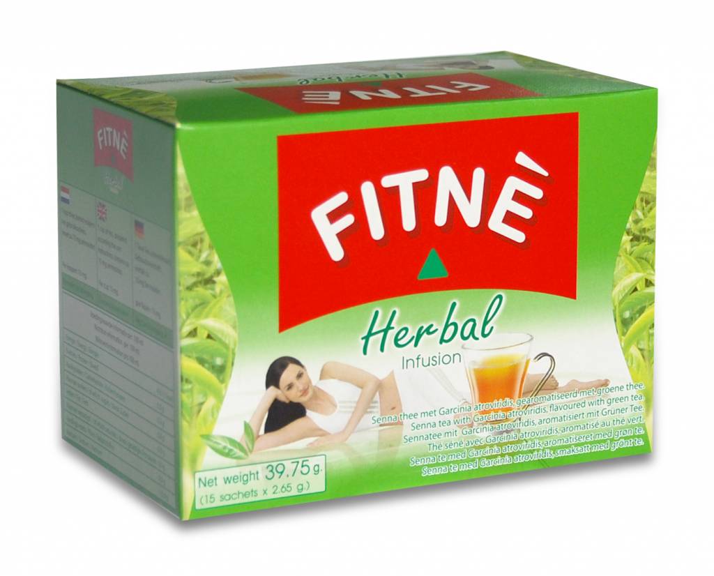 FITNE Slimming Green Tea Herbal Infusion – Original Weight Loss Drink, 6 Packs Of 15 Bags