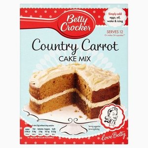 Betty Crocker Betty Crocker Country Carrot Cake Mix, 425g THT: 29-3-24