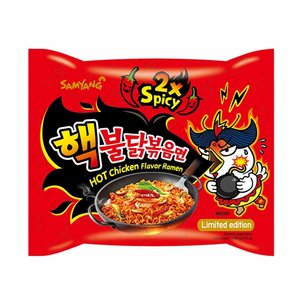 Samyang Samyang Hot Chicken Ramen 2x Spicy, 140g