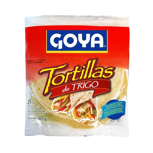 Goya Tarwe Tortillas, 8 stuks