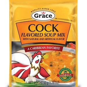 Grace Grace Cock Geschmack Nudel-Suppen-Mix, 50g