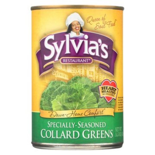 Sylvia's Seasoned Collard Greens, 411g