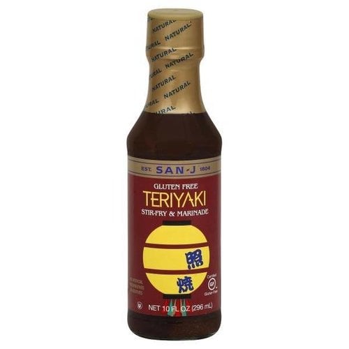 San-J Gluten Free Teriyaki Marinade, 296ml