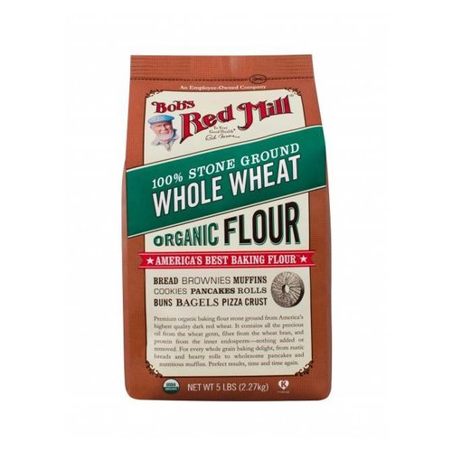 Bob's Red Mill Whole Wheat Organic Flour, 1.36kg