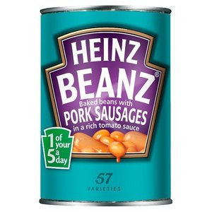 Heinz Heinz Gebackene Bohnen mit Würstchen, 415g