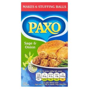 Paxo Paxo Salbei & Zwiebel Füllung, 85g MHD OKT 2022