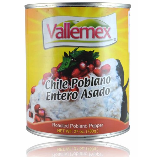 Vallemex Chile Poblano, 780g Vallemex Chile Poblano, 780g