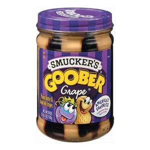 Smuckers Peanut Butter Grape Jelly, 510g BBD: 13-3-24
