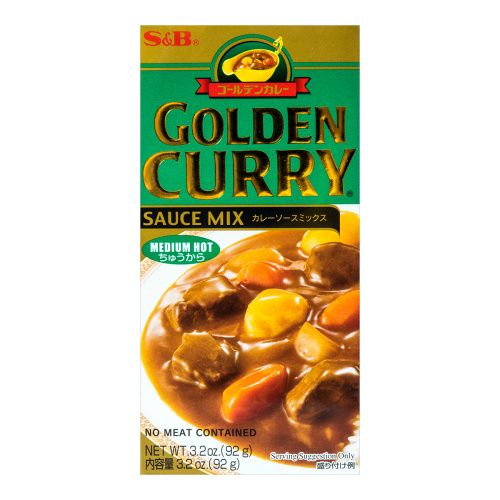Golden Curry Medium Hot, 92g