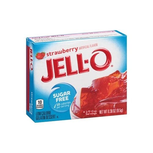 Jello Jello Erdbeere Zuckerfrei, 8g