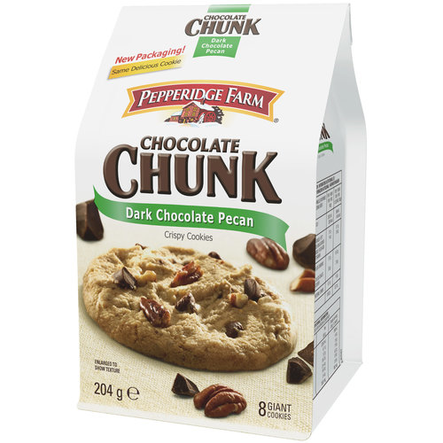 Pepperidge Farm Pepperidge Farm Dark Chocolate Pecan Cookies, 204g Pepperidge Farm Pepperidge Farm Dark Chocolate Pecan Cookies, 204g