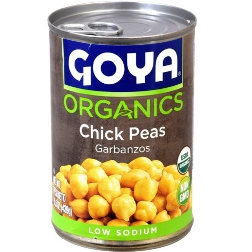 Goya Organic Chick Peas, 439g Goya Organic Chick Peas, 439g