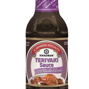 Kikkoman Teriyaki Sauce with Roasted Garlic, 250ml