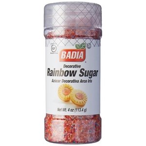 Badia Badia Regenbogen Zucker, 113g