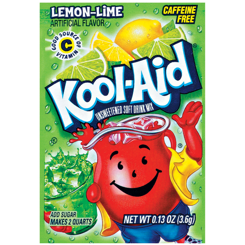 Kool Aid Kool-Aid Lemon Lime Sachets, 3.6g