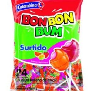 Colombina Colombina Bon Bon Bum Assorted Mix, 408g