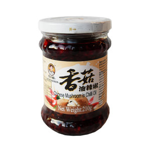 Lao Gan Ma Chinese Mushroom in Chilli Oil, 210g