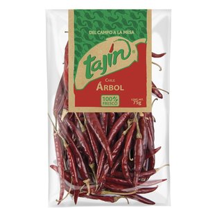 Tajin Chile de Arbol, 75g