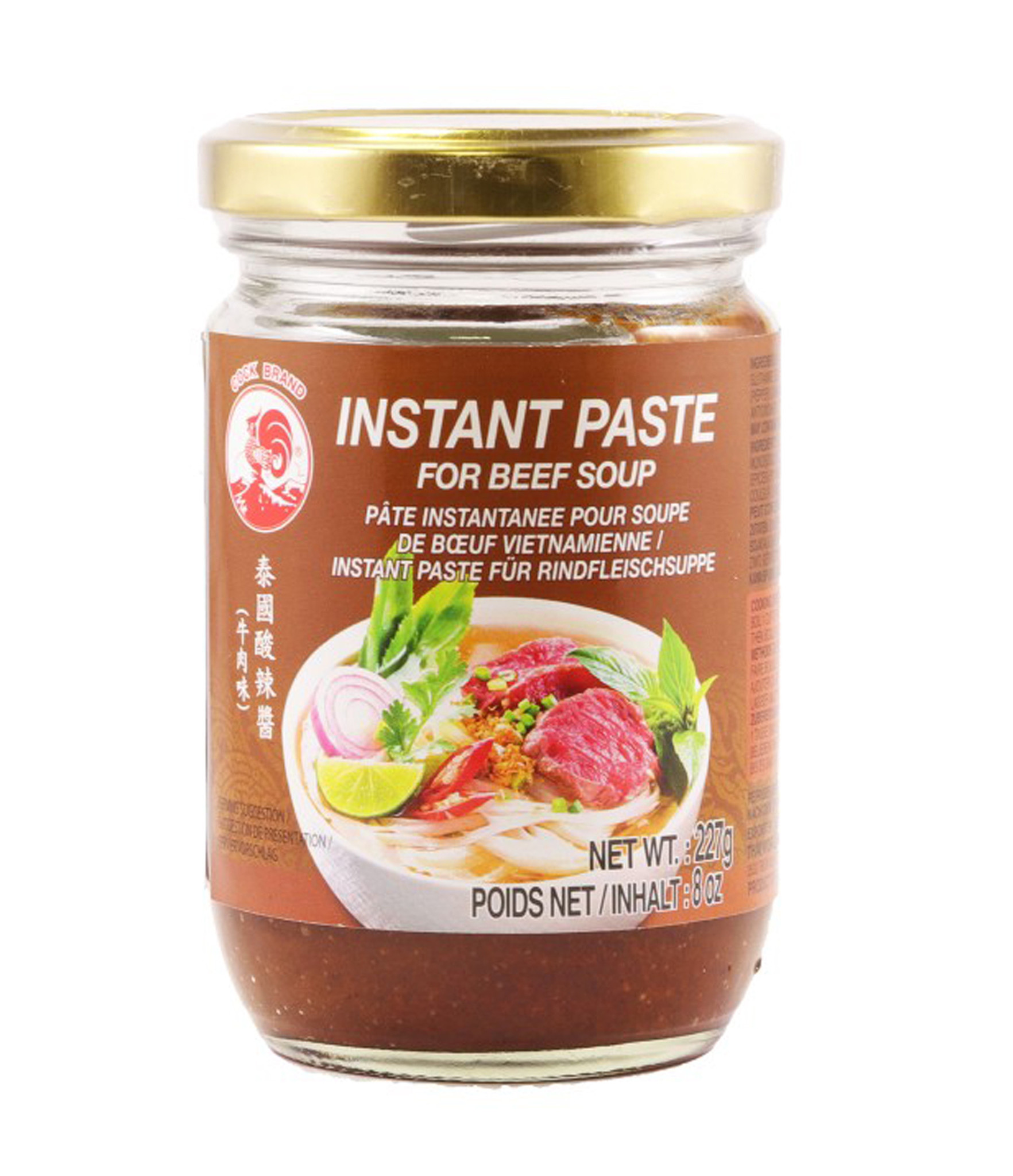 Cock Brand Instant Pho Beef Soup Paste 227 g Tjin s Toko