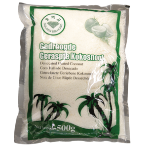 Golden Diamond Gedroogde geraspte Kokosnoot, 500g