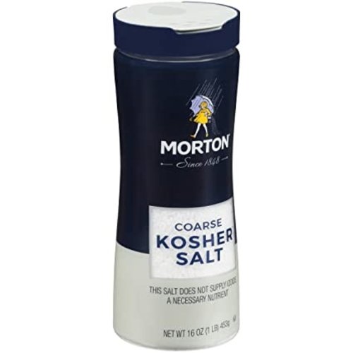 Morton Kosher Salt Canister, 453g
