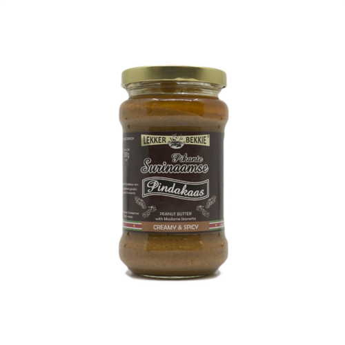 Lekker Bekkie Lekker Bekkie Würzige Surinamische Erdnussbutter, 300g