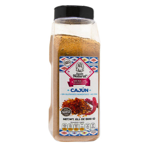 Sazon Natural Cajun Seasoning, 600g BBD: 4-4-2024