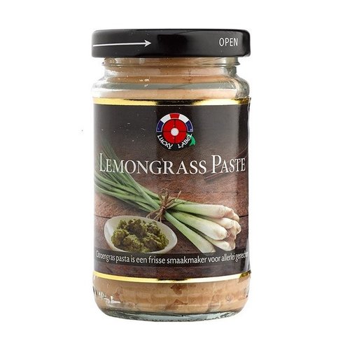 Lucky Label Lucky Label Lemongrass Paste, 110g Lucky Label Lucky Label Lemongrass Paste, 110g